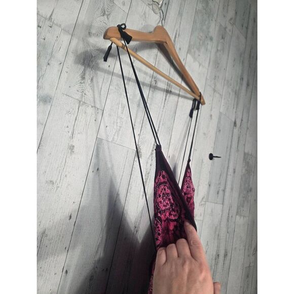 Double Decker Hippie Asymmetrical Hem Tie Dye Embroidered Dress Free Size - Picture 5 of 6